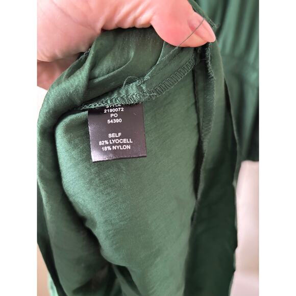 NWT Current Air Green Ruffle Dress Size L - Picture 9 of 9